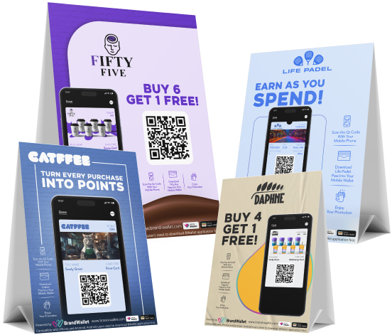 Eye Catching Table Tents