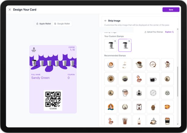 Personalized Loyalty Card Design