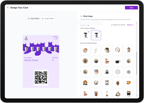 Personalized Loyalty Card Design