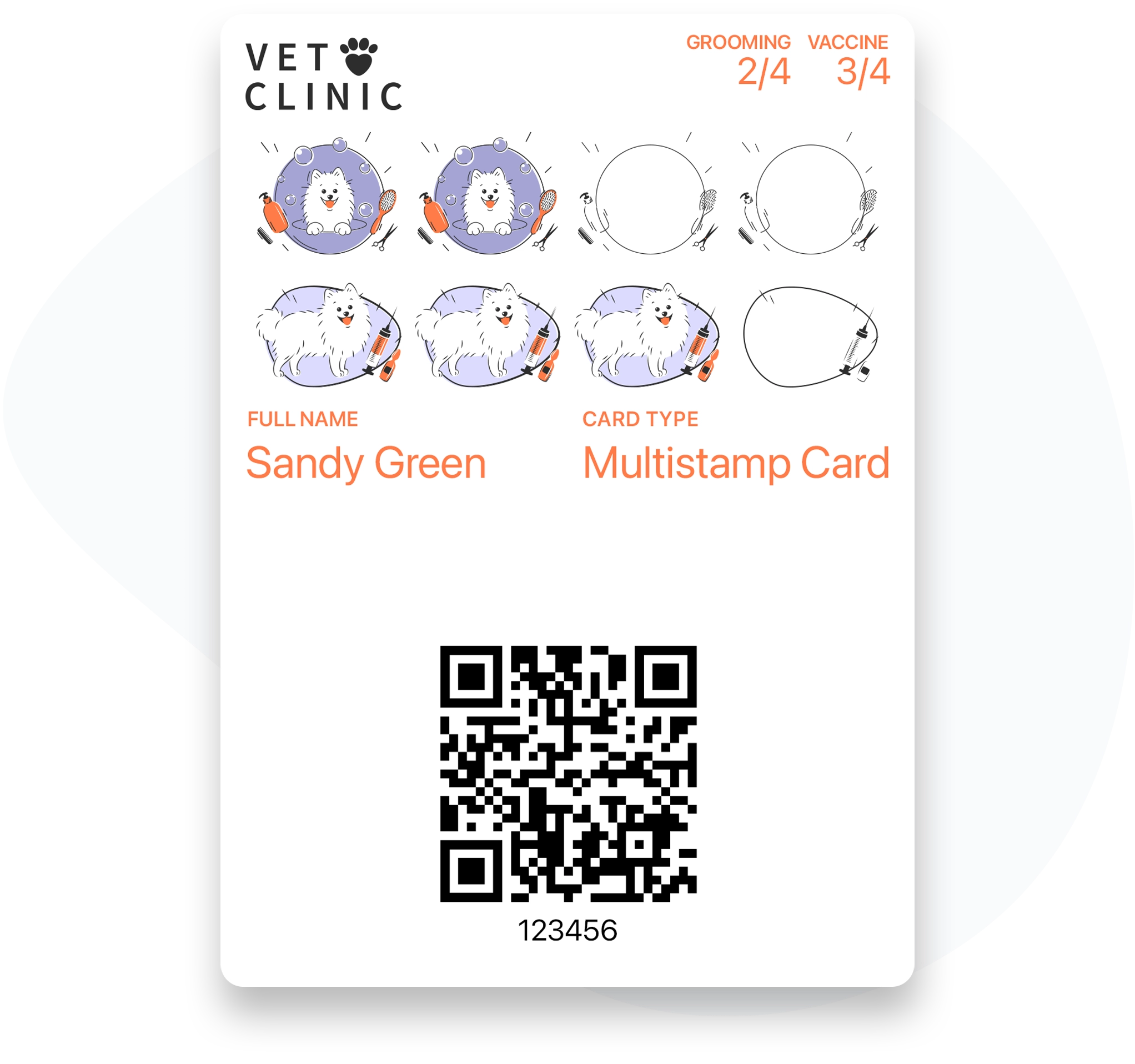 Multi Stamp Card